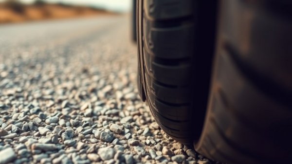 Nitrogen tire inflation benefits shown on a tire's tread patterns.
