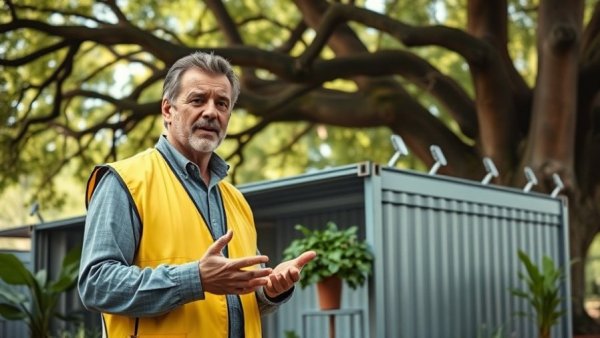 Modern container gardening ideas in a lush outdoor setup.