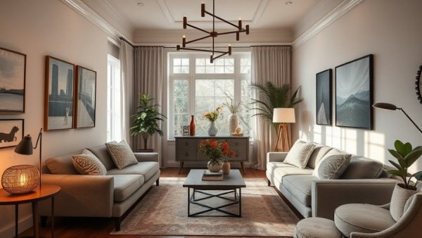 Chic tiny living rooms with modern decor in natural light for 2025.