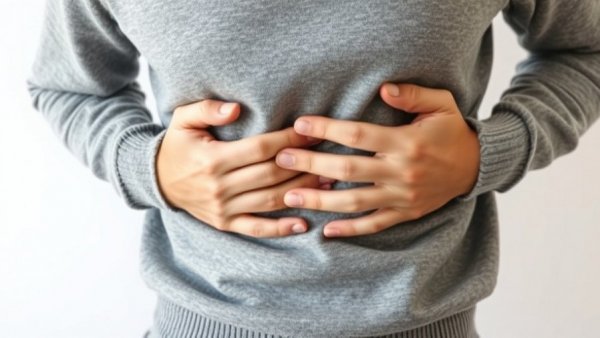 Understanding IBD Symptoms, Causes & Treatment: person clutching stomach in discomfort