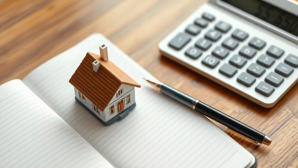 Remove PMI from mortgage concept with house and calculator on desk.