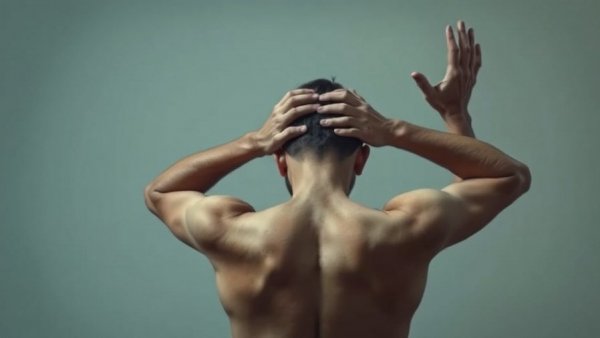 Person with hands over head symbolizing major depressive disorder vs sadness.