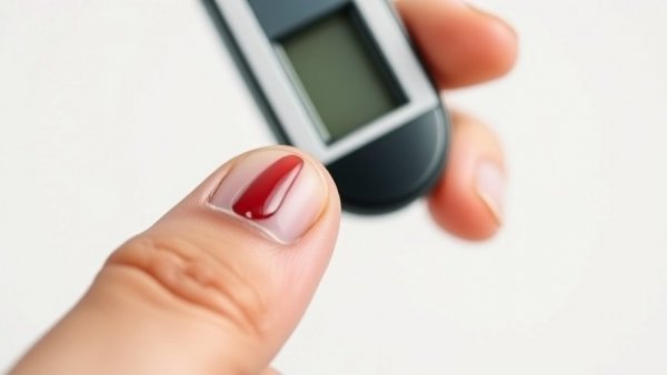 Blood glucose test as type 2 diabetes early warning sign.