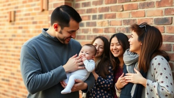 Family smiles together, highlighting concerns over proposed federal cuts to Medicaid.