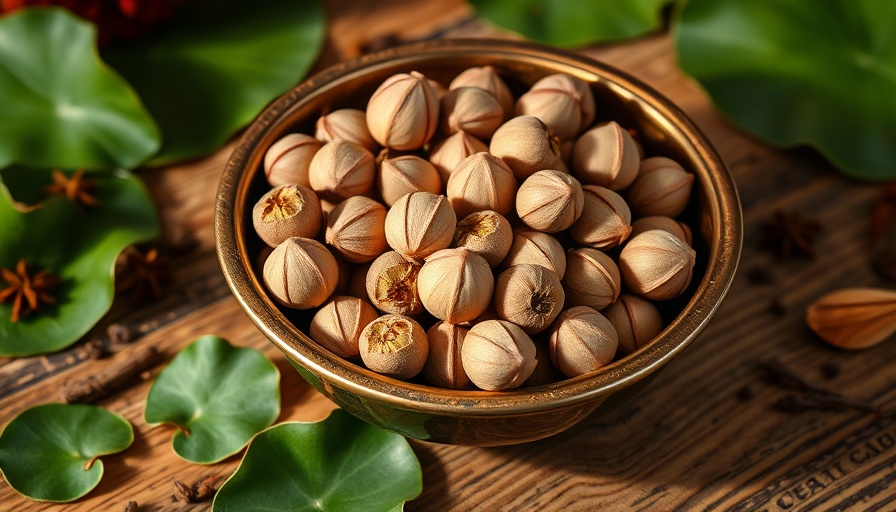 Lotus seeds in a bronze bowl showcasing health benefits.