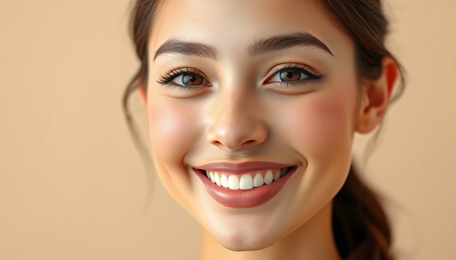 Confident young woman promoting a dandruff-free approach using home remedies.