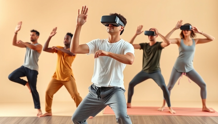 People showcasing fitness trends of 2025 with yoga, martial arts, and VR.