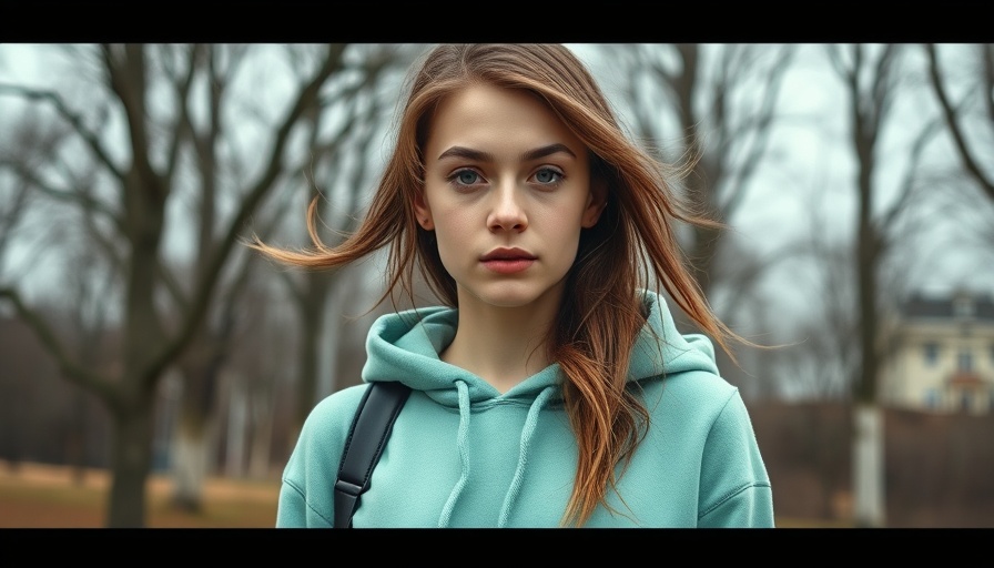 Determined young woman outdoors in park, aiming to cure obesity naturally.