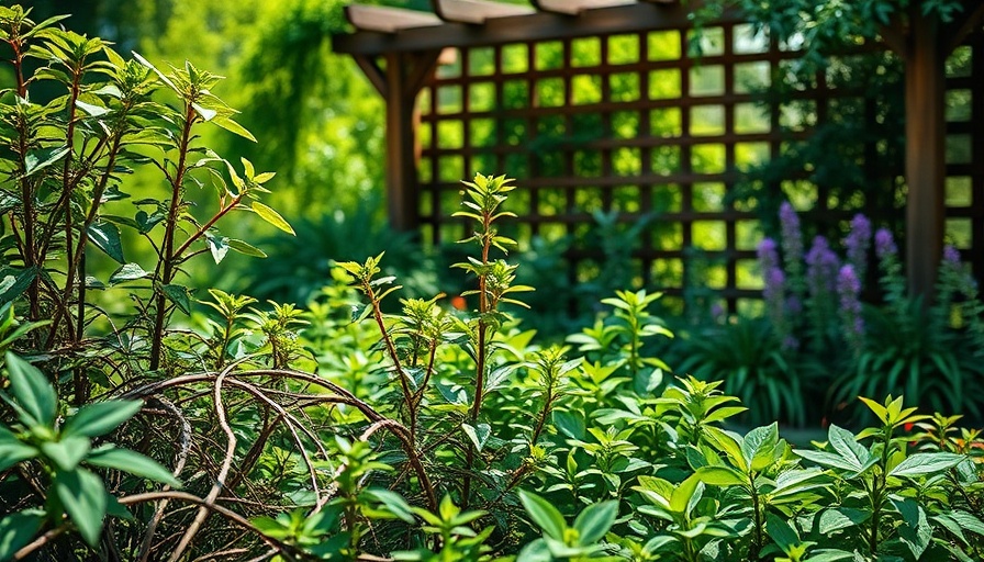 Lush garden showcasing small space greenhouse gardening ideas.