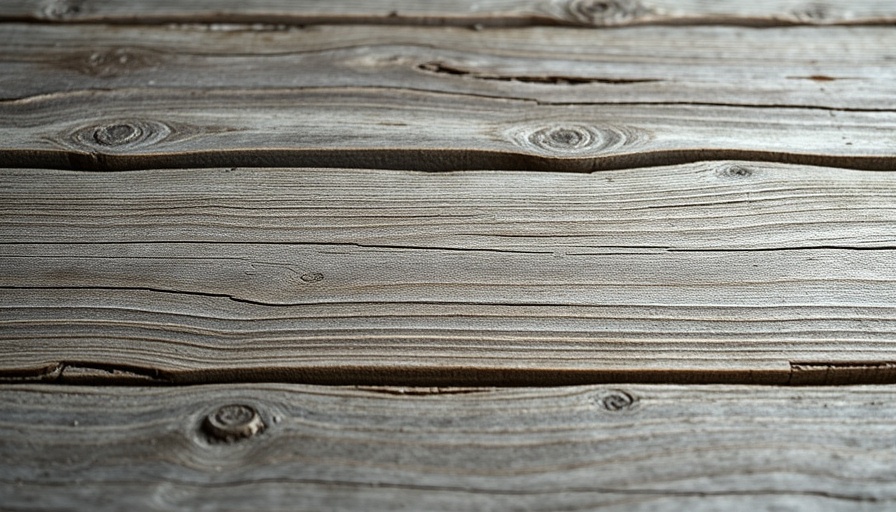 Aging wood techniques on weathered wooden planks.