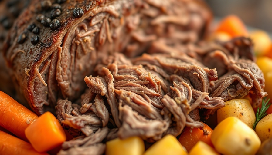 Succulent pot roast with carrots and potatoes, best pot roast recipe.