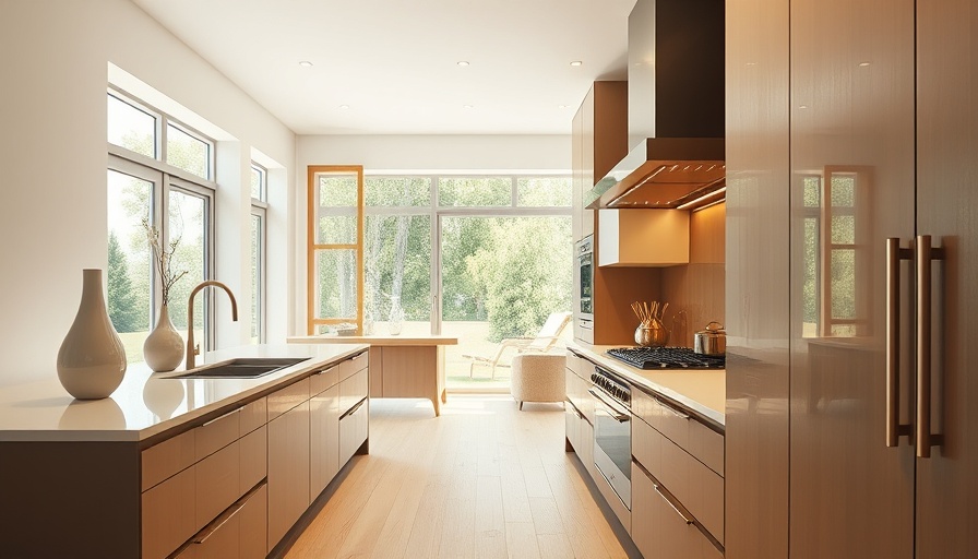 Contemporary kitchen design trends showcasing sleek interiors.