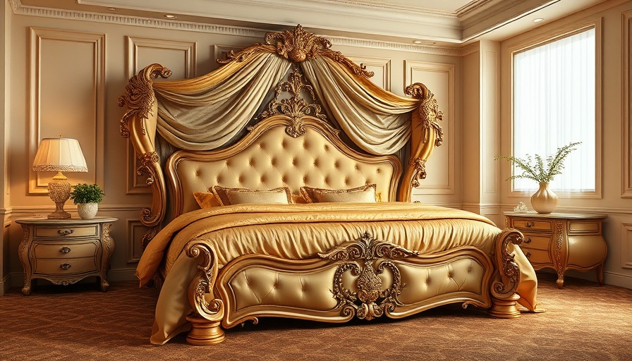 Elegant and affordable bedroom refresh ideas with gold bedding.