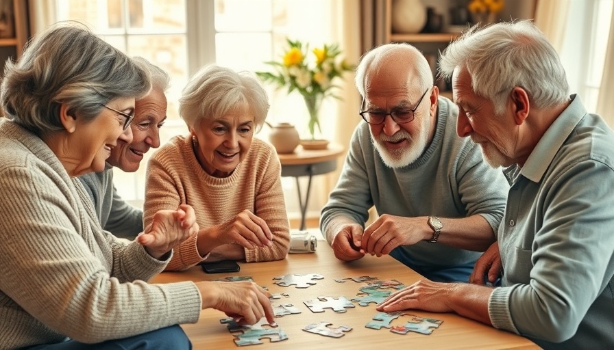 Older adults illustrating social connection importance in dementia care.