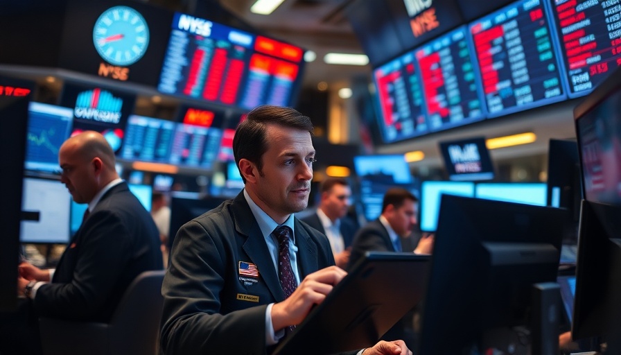 Traders analyzing stock market data amidst S&P 500 correction