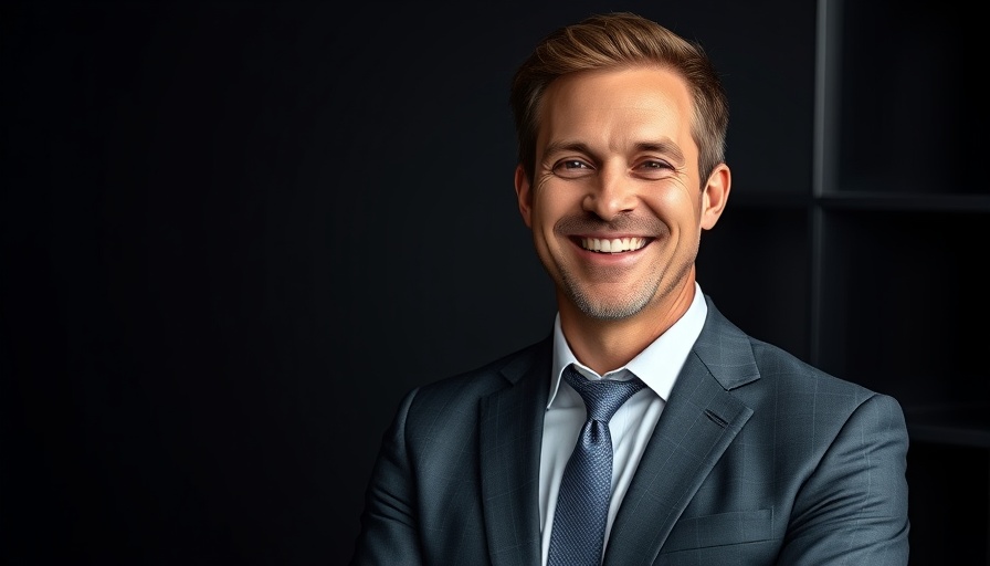 Financial advisor promoting impact investing retirement planning.