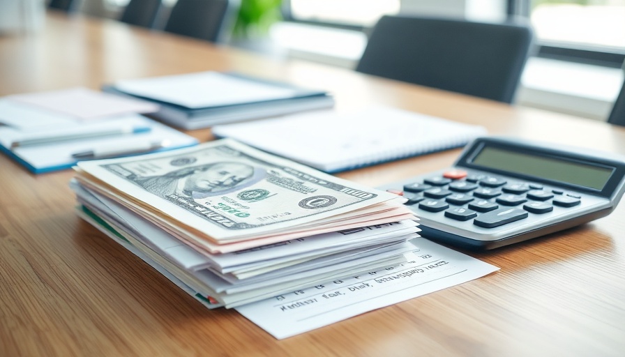 Financial planning tools for debt repayment strategies on a table.