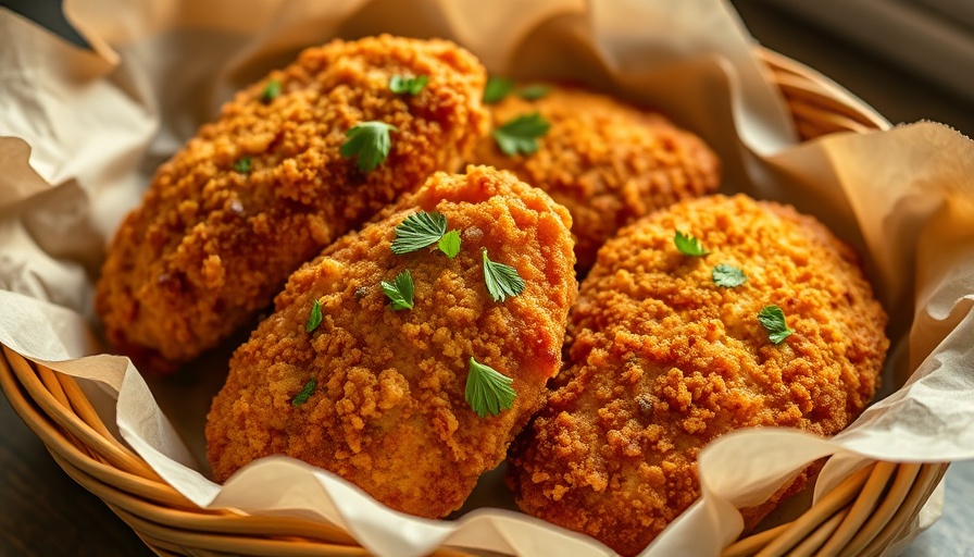 Golden crispy breaded chicken cutlets, easy dinner ideas.