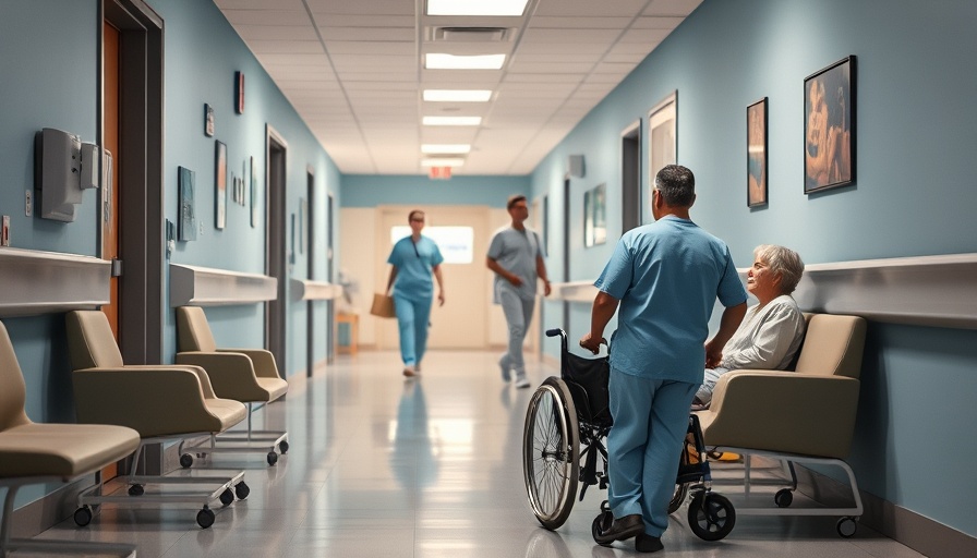 Hospital waiting area illustrating unifying outpatient practices.