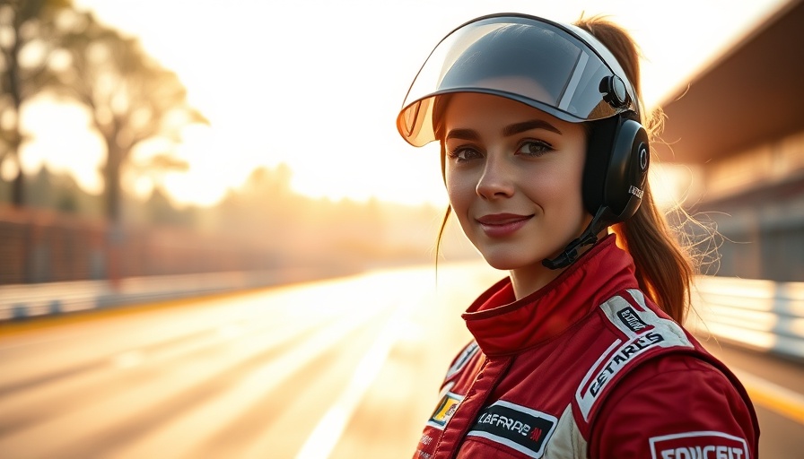 Heather Hadley Racing Docuseries: Female racer at racetrack