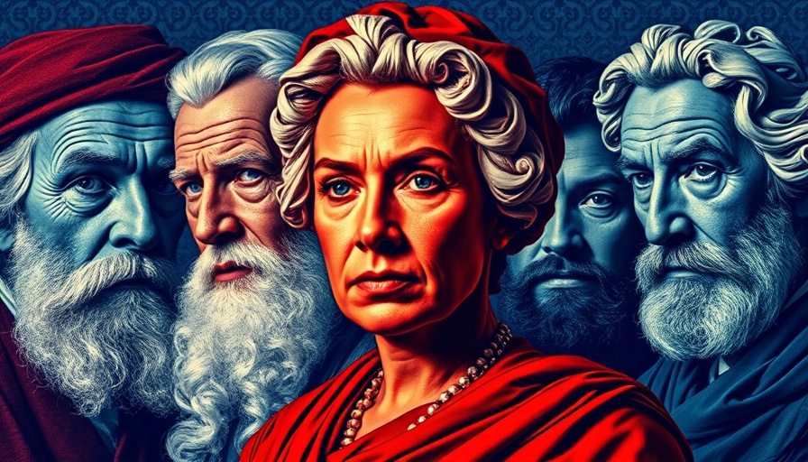 Stylized US leaders montage discusses sticky US tariffs.
