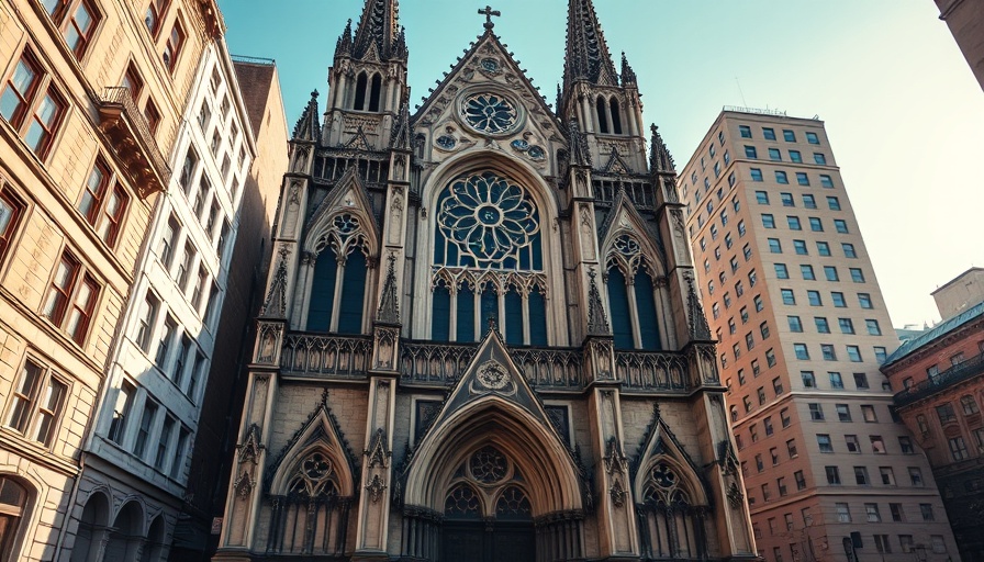 Historic cathedral in an urban setting, affordable places to live in Kentucky.