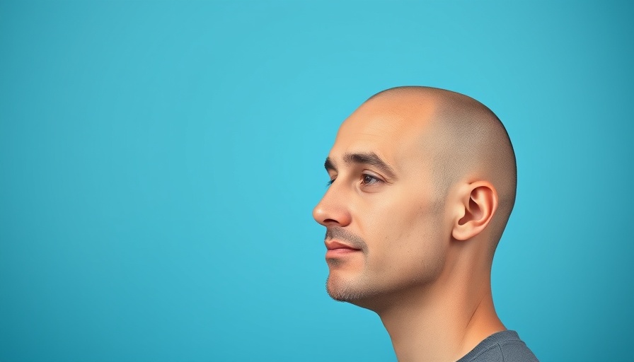Thoughtful man profile with blue background, Tony Hsieh will discovered.