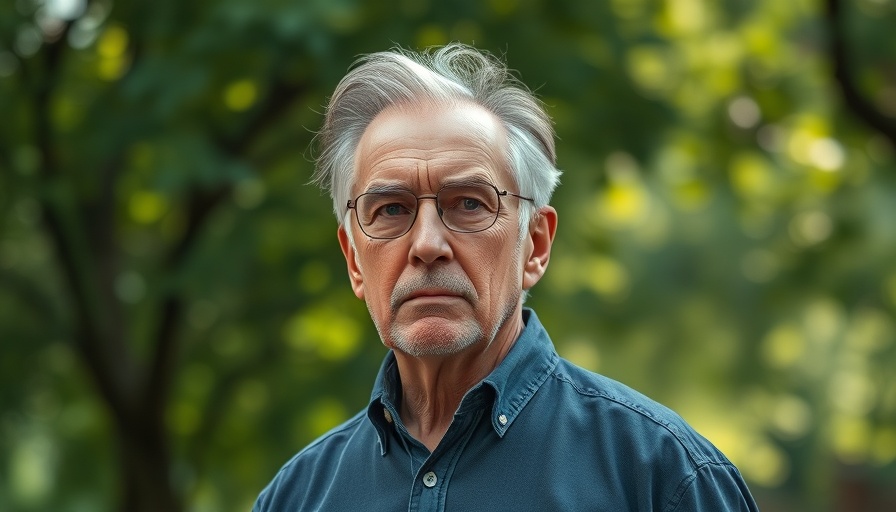 Professional portrait of older man considering collective bargaining rights.