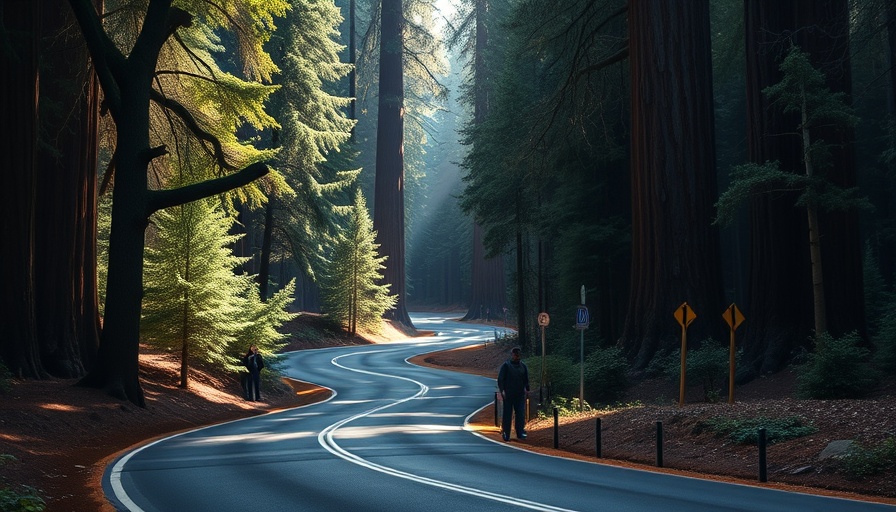 West Marin road safety debate: people at roadside memorial.
