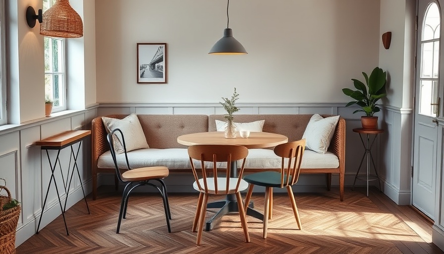 Café Core Home Design Trend cozy dining area with chic decor