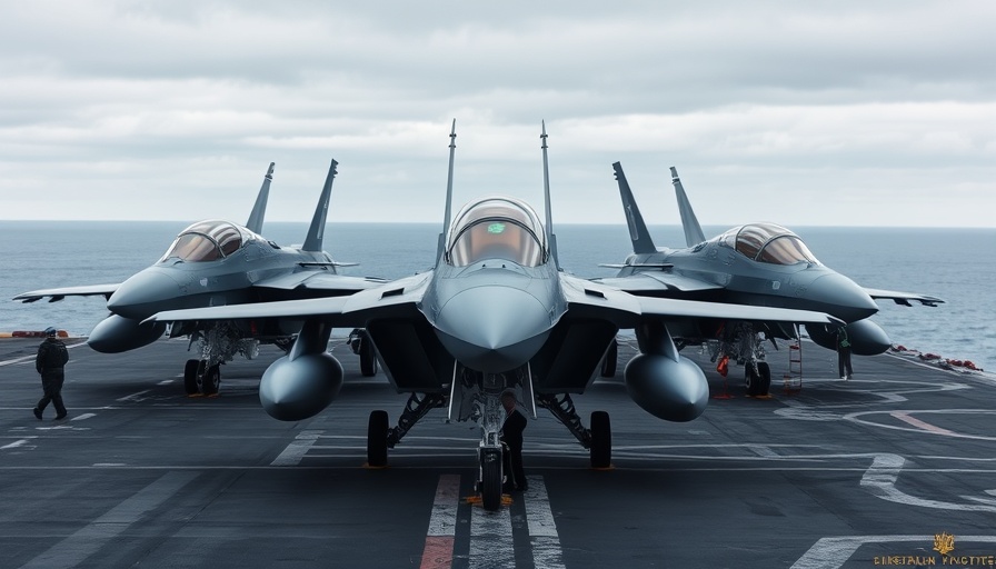Fighter jets lined up on aircraft carrier deck, reflecting Silicon Valley startups in defense contracting.