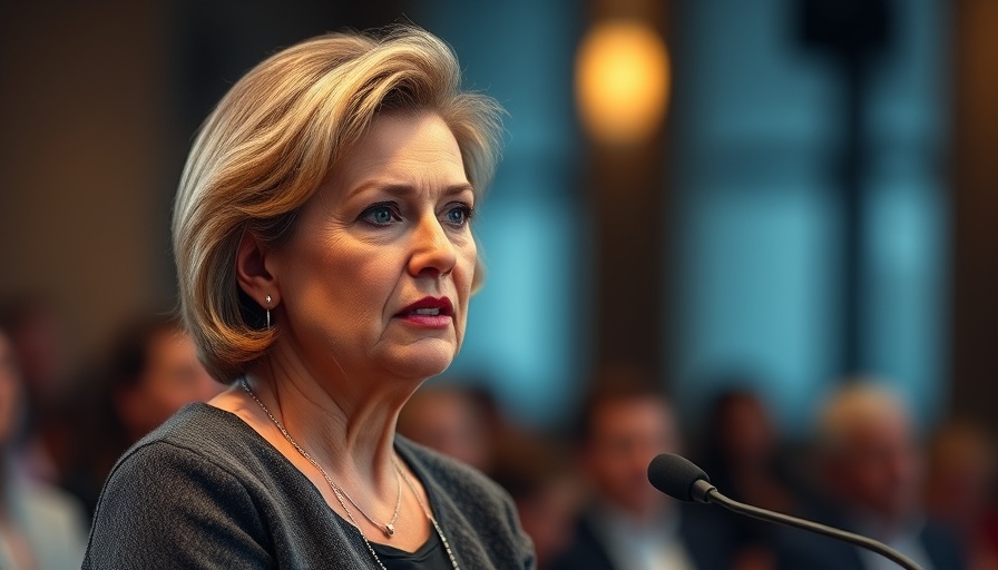 Woman speaking at conference, top copyright officials ousted.
