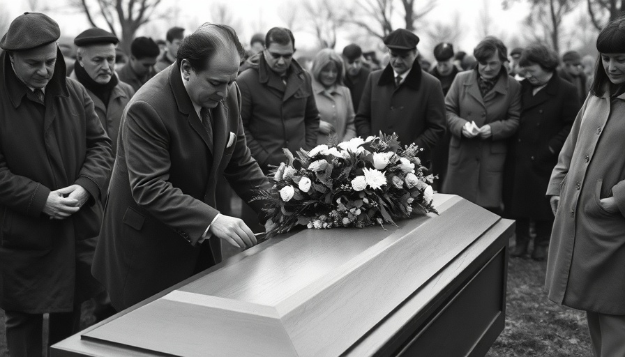 Bill Murray feud with Bob Woodward: funeral scene, black-and-white.