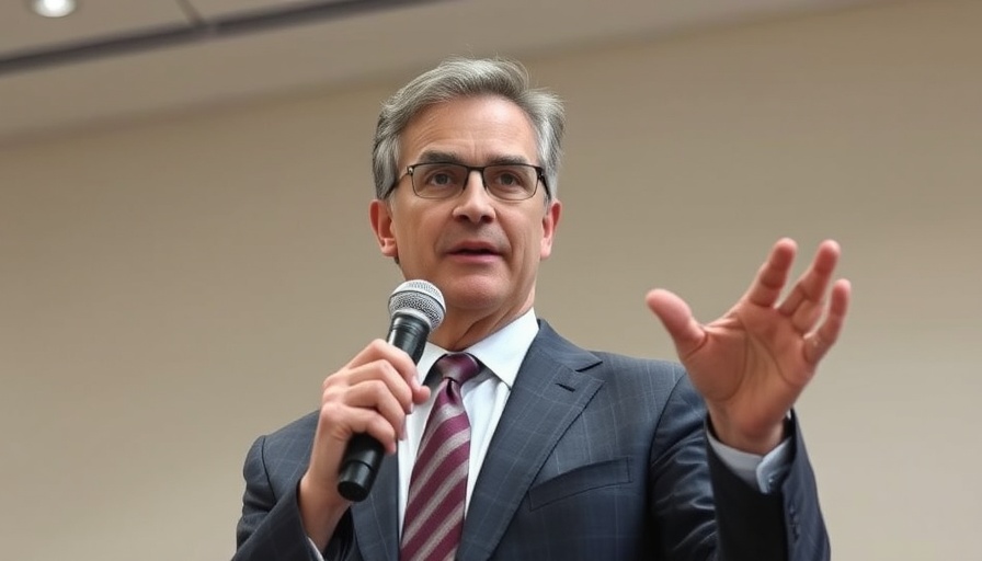 Andrew Cuomo DOJ Investigation: Man speaking into a microphone.