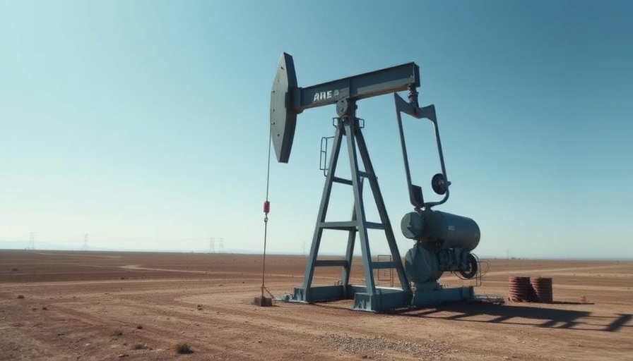 OPEC+ oil output increase represented by oil pump jack and logo.