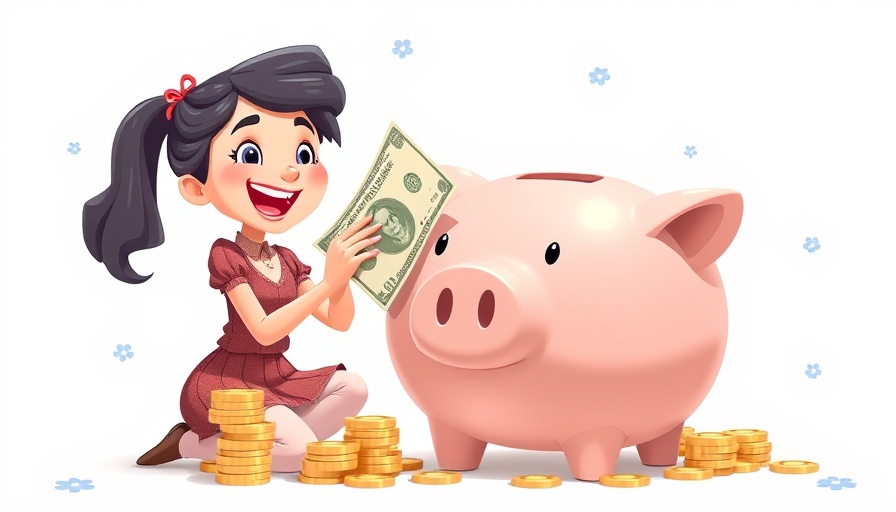 Young woman adding money to piggy bank, startup funding for women investors concept.