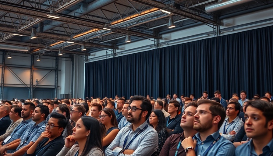 TechCrunch All Stage conference audience in Boston venue
