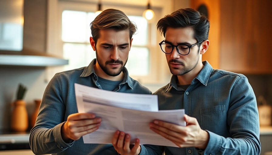 Young couple focused on finances in cozy kitchen to avoid debt traps.