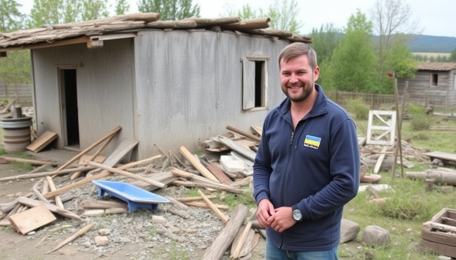 Rebuilding Ukraine, Marin Man Volunteers in War-Torn Country