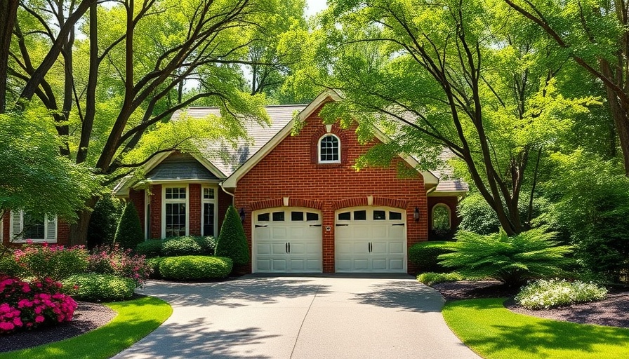 Charming brick house for mortgage on a $500K property.