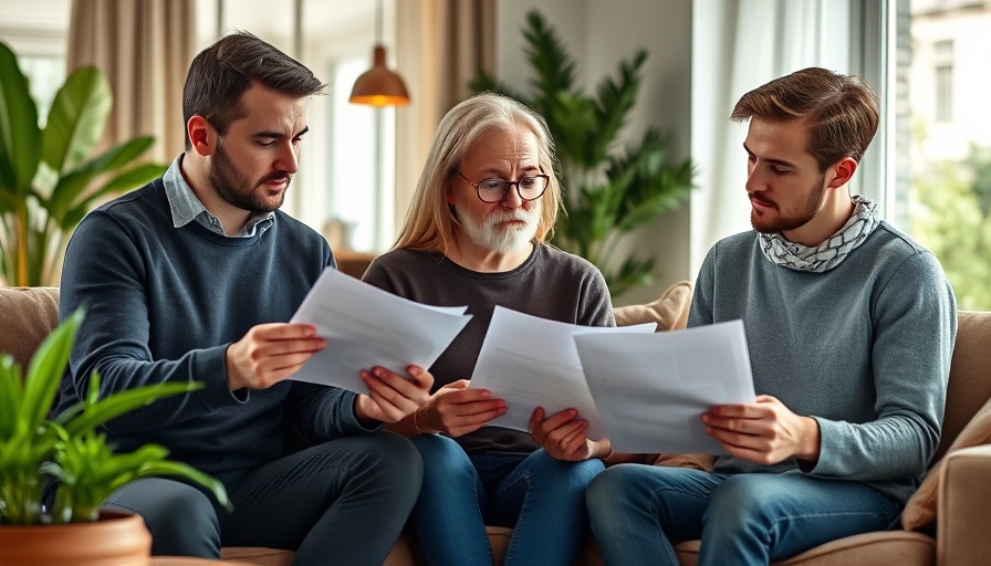 Discussing negotiations after home inspection in cozy living room.