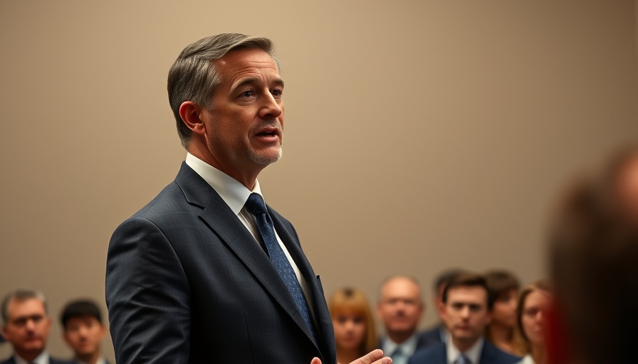 Distinguished man addressing an audience, probe into Jack Smith.