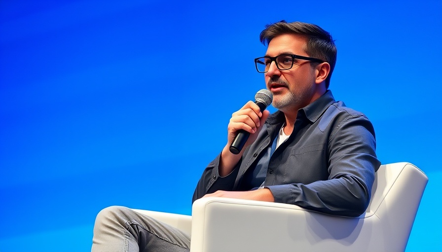 Man in glasses discussing AI talent acquisition in Silicon Valley