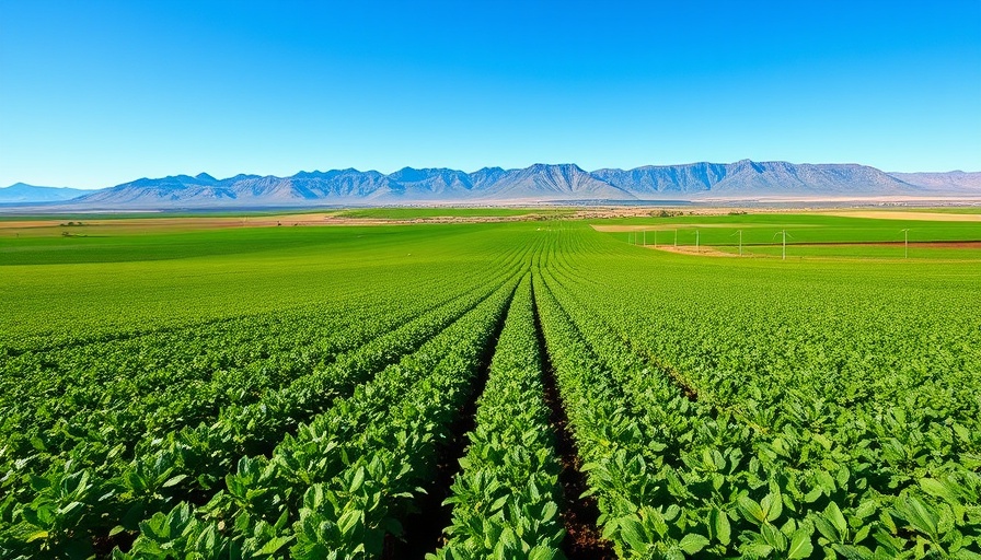 Vast rural landscape with fields and mountains, ideal for buying rural property.