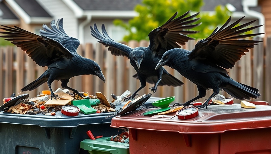 Crows on trash bins symbolizing futility of chasing a hot IPO.