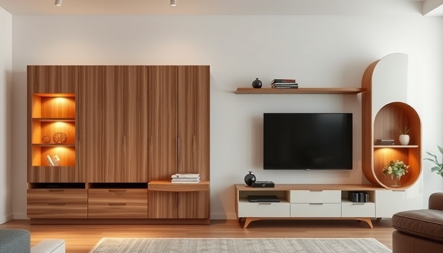 Beautiful TV cabinet design ideas in modern styles with ambient lighting.