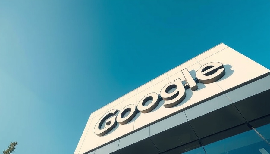Low-angle view of Google building representing AI upgrades to Google Finance.