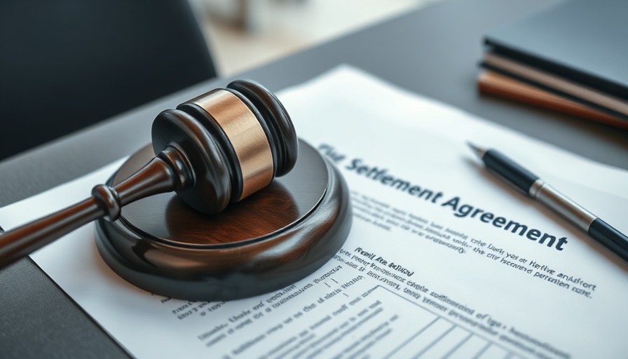 Match Group settlement FTC concept with gavel and document.