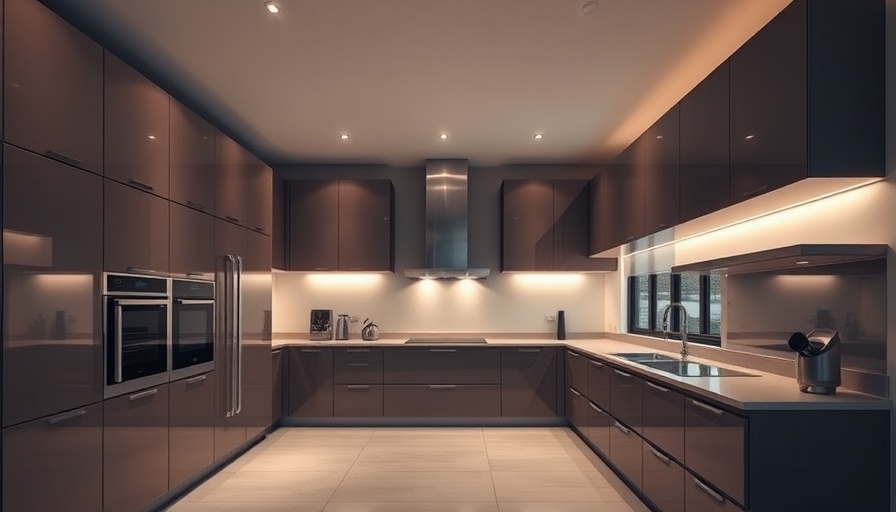 Modern modular kitchens showcasing sleek designs and lighting
