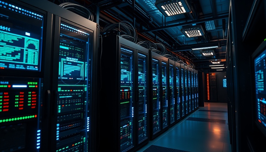 AI data center illustrating AI infrastructure challenges in the U.S.